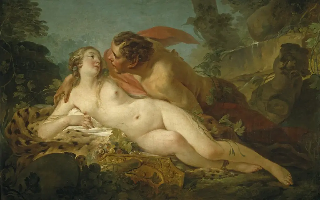Jupiter and Antiope, by Jean-Baptiste Marie Pierre