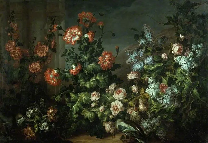 A floral composition, by Jean-Baptiste Monnoyer