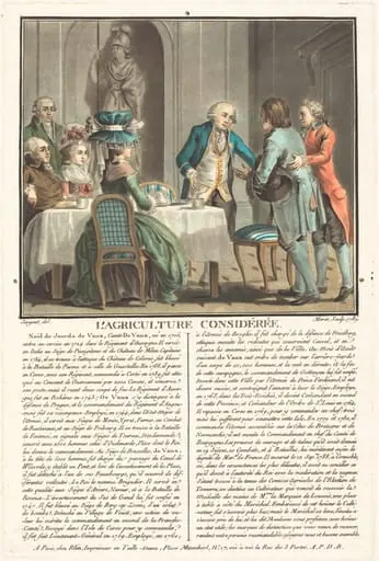 L'agriculture consideree, le Comte de Veaux, by Jean-Baptiste Morret