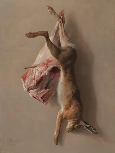 A Hare and a Leg of Lamb, by Jean-Baptiste Oudry