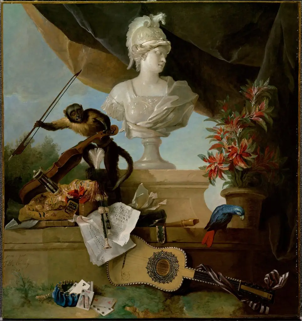 Allegory of Europe, by Jean-Baptiste Oudry