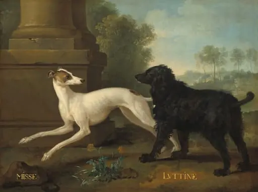 Misse and Luttine, by Jean-Baptiste Oudry