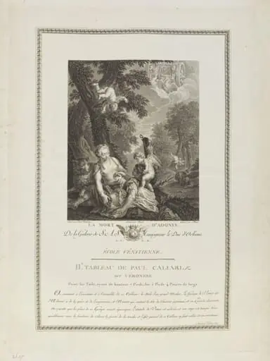Death of Adonis, by Jean Baptiste Patas