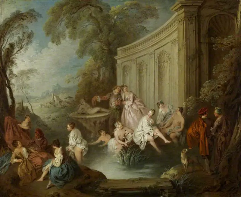 Ladies Bathing
