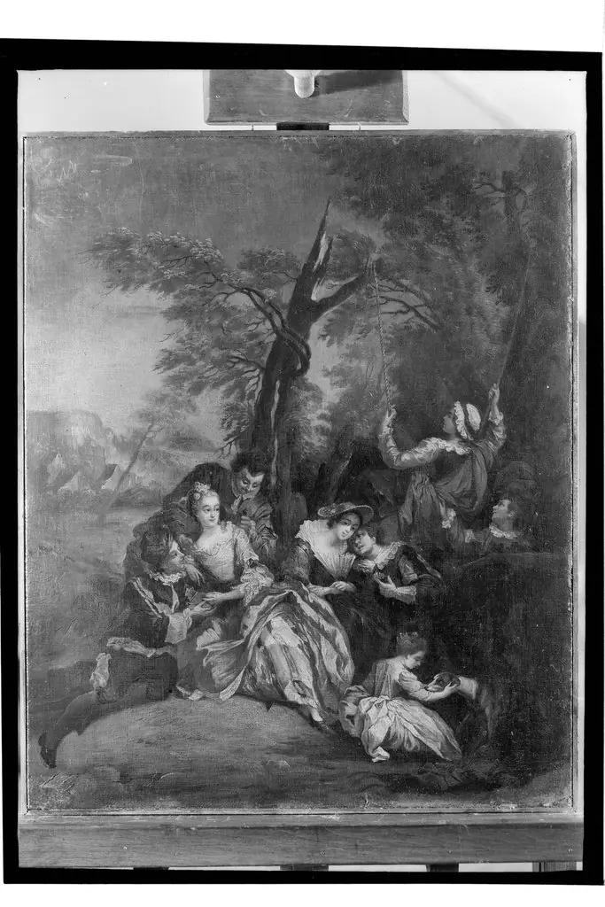 Swing (La conversation intéressante), by Jean-Baptiste Pater