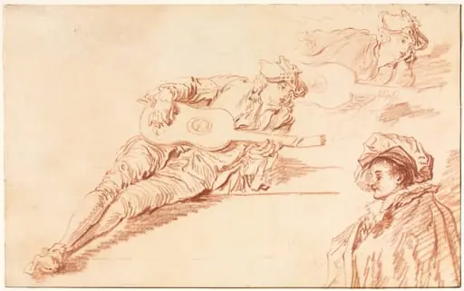 The Guitarist, by Jean-Baptiste Pater