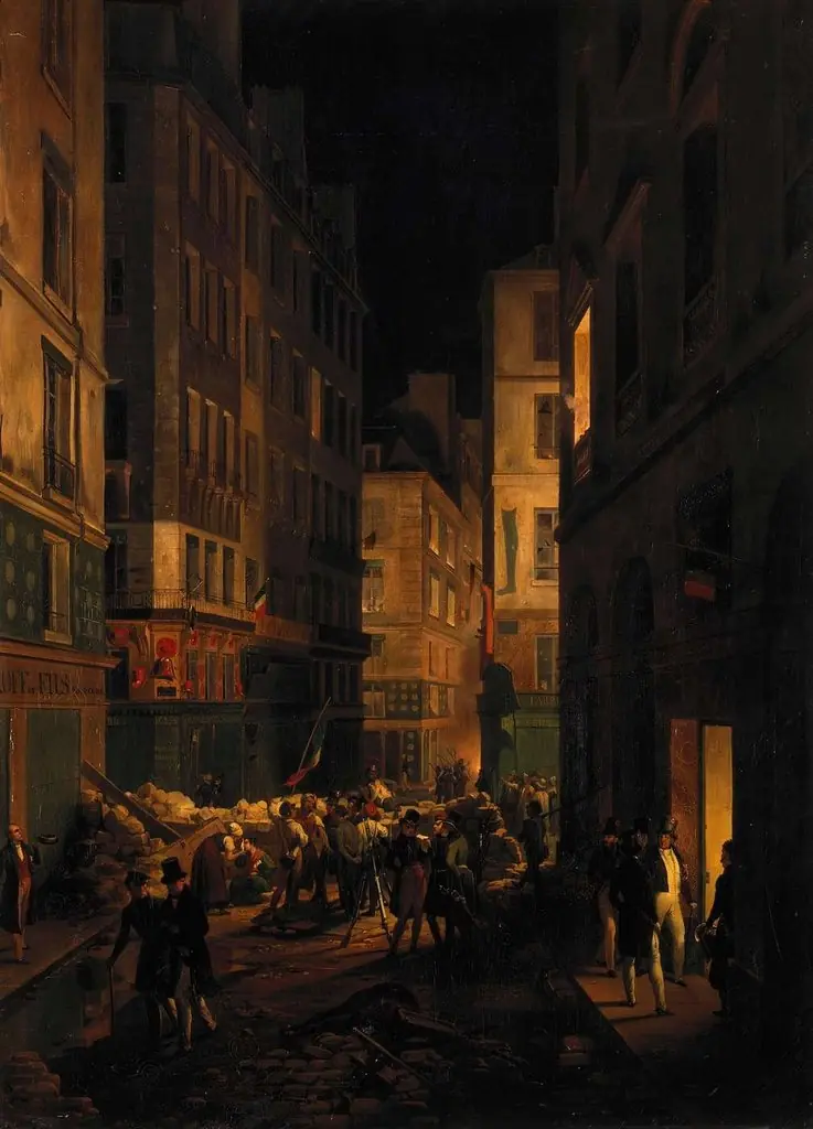 Arrivée du Duc d'Orléans au Palais-Royal, by Jean-Baptiste-Prudent Carbillet