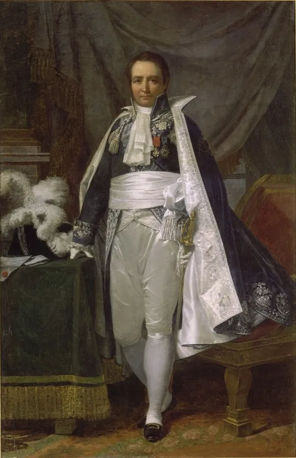 Jean-Pierre Bachasson, comte de Montalivet (1766-1823), ministre de l'Intérieur, by Jean Baptiste Regnault, oil, 1810