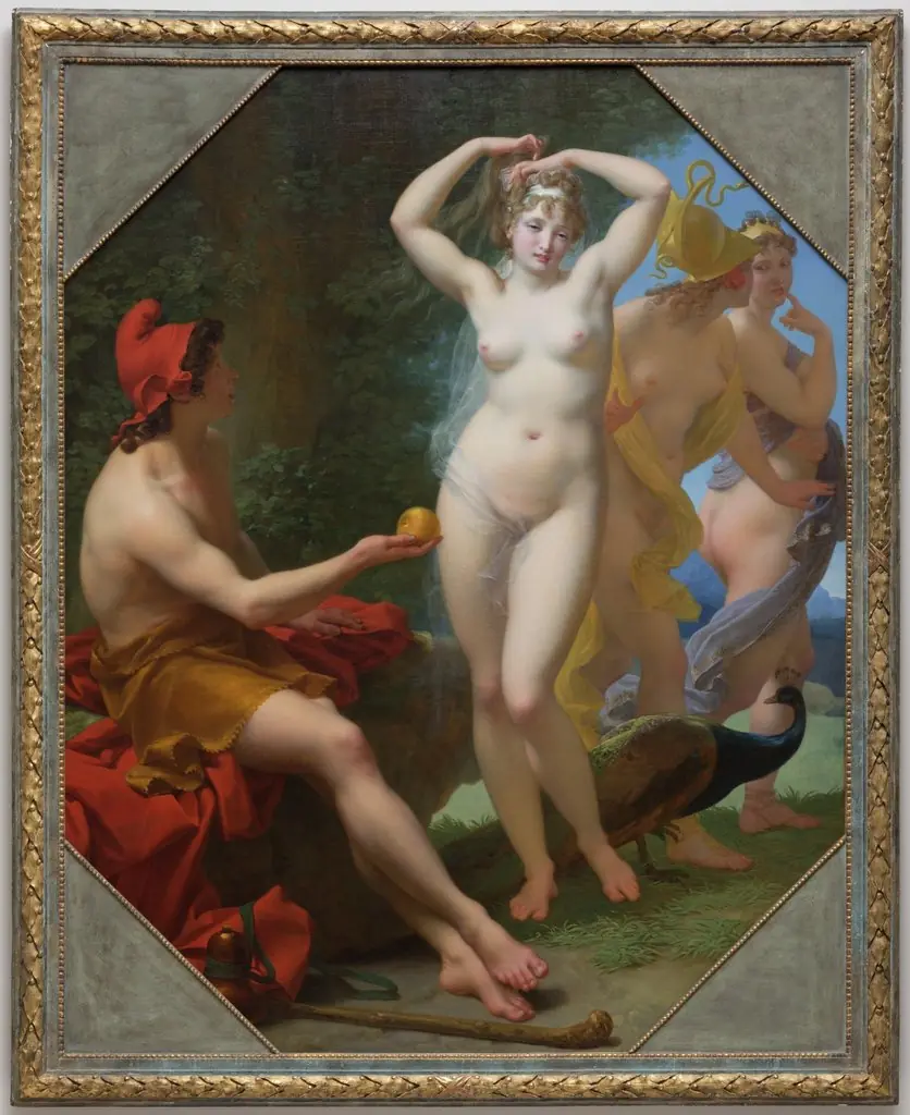 The Judgment of Paris, by Jean Baptiste Regnault