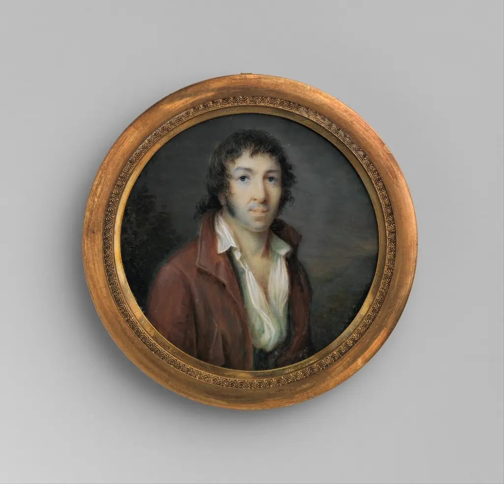Portrait of a Man, by Jean-Baptiste Sambat, 1803