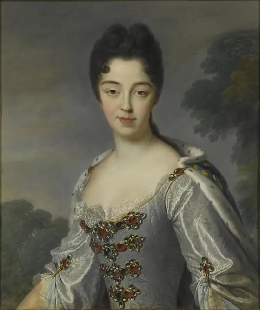 Marie Adélaïde of Savoy, Duchess of Burgundy, by Jean-Baptiste Santerre