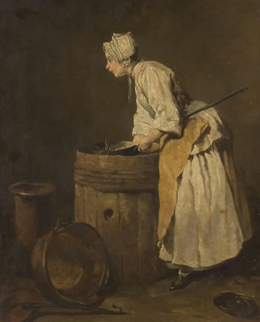 Scullery Maid, by Jean-Baptiste-Siméon Chardin