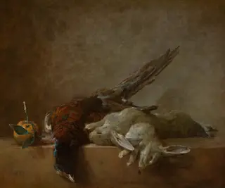 Still Life with Game, by Jean-Baptiste-Siméon Chardin