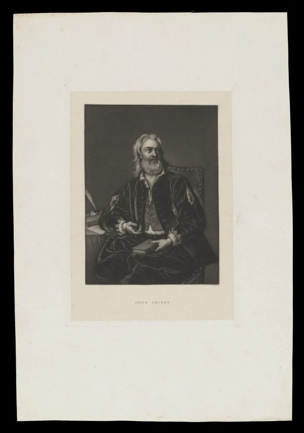 H Beard Print Collection, by Jean-Baptiste van Loo