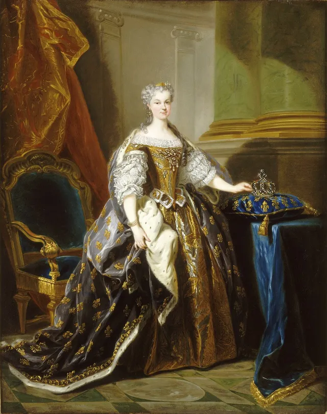 Portrait of Marie Leszczyńka.