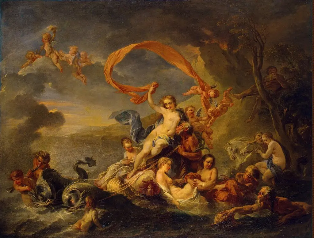 Tiumph of Galatea, by Jean-Baptiste van Loo