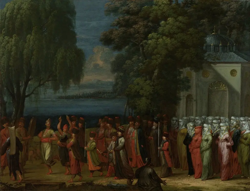 Armenian Wedding, by Jean Baptiste Vanmour