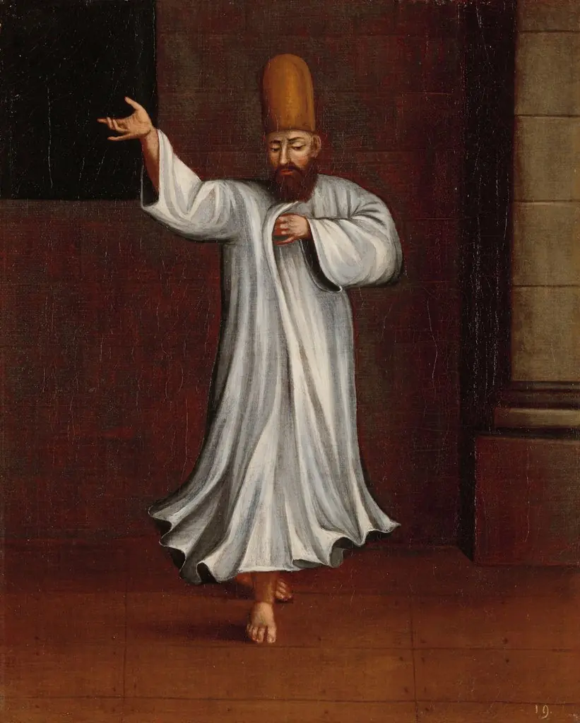 Dervish, by Jean Baptiste Vanmour, 1718