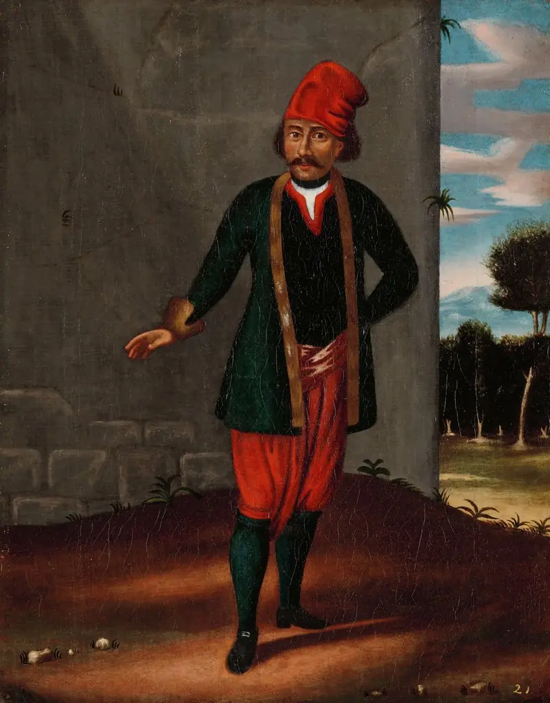 Man from the Island of Tinos, by Jean Baptiste Vanmour