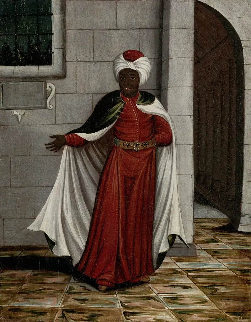 The Kislar Aghassi, Chief of the Black Eunuchs of the Sultan, by Jean Baptiste Vanmour
