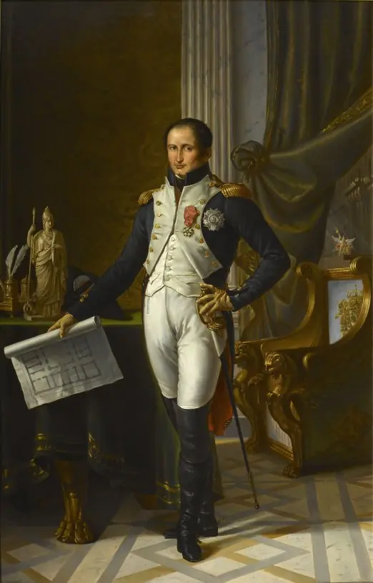 Portrait of Joseph Bonaparte (1768-1844), King of Neapel, by Jean-Baptiste Wicar