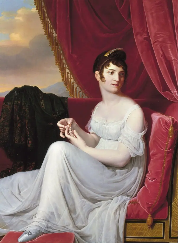 Portrait of Madame Tallien, by Jean-Bernard Duvivier