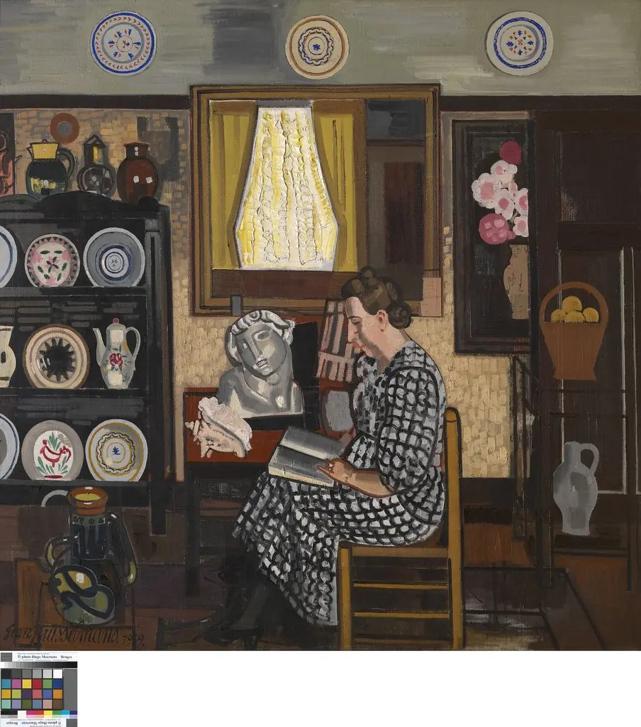 Het grote interieur, by Jean Brusselmans