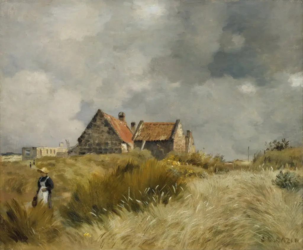 Cottage in the Dunes, by Jean Charles Cazin