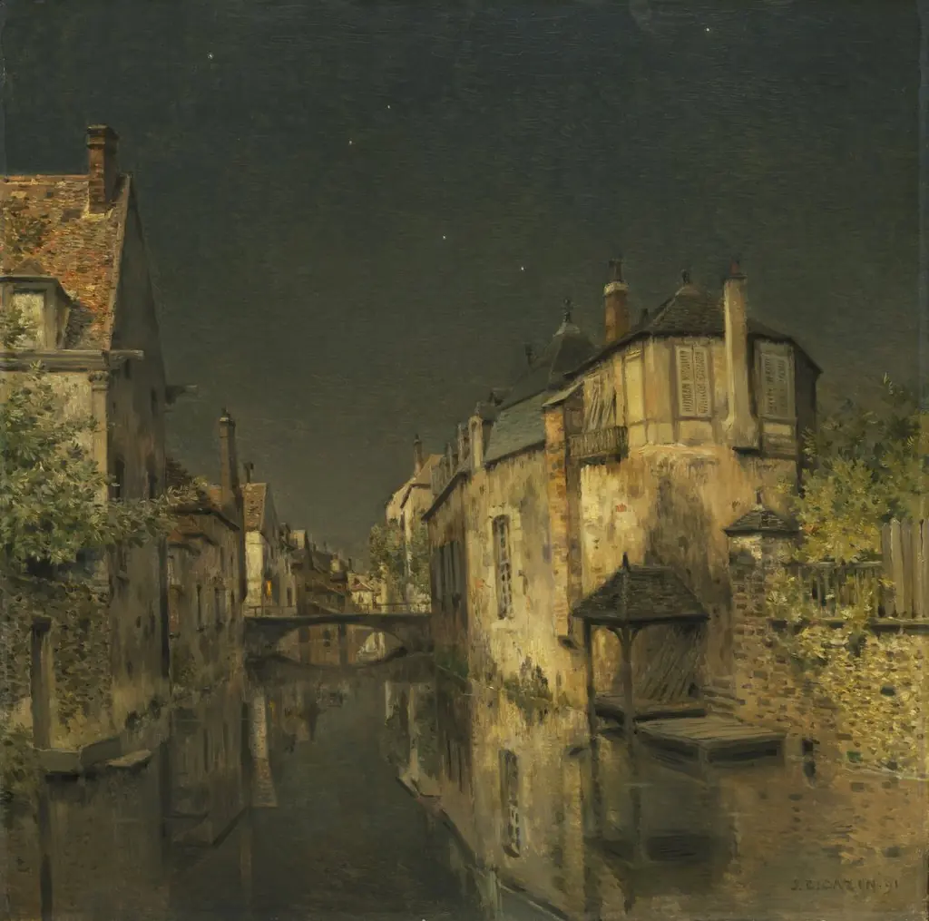 Midnight, by Jean Charles Cazin