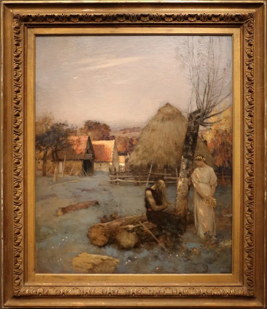 teocrito, by Jean Charles Cazin