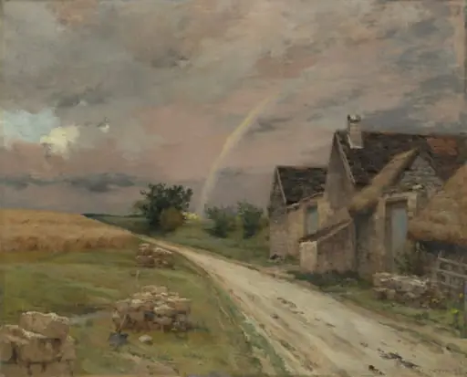 The Rainbow, Achères la Forêt, by Jean Charles Cazin