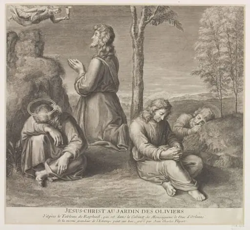 Christ Praying on the Mount of Olives