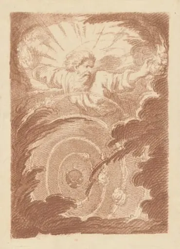 God the Father Creating the Heavens, by Jean-Charles François