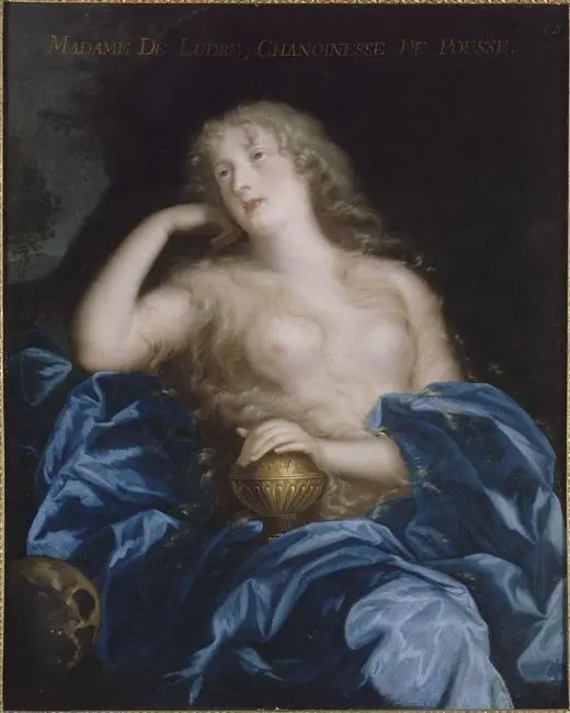 Portrait of Isabelle de Ludres (1647-1726), by Jean Charles, II Nocret