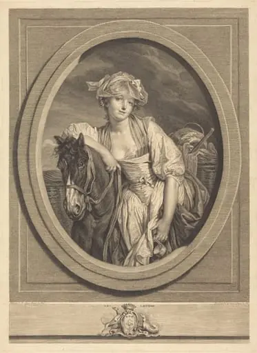 La laitiere, by Jean Charles Levasseur