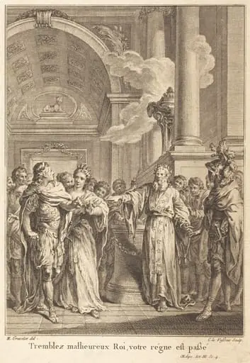 Tremblez malheureux Roi, votre régne est passé, by Jean Charles Levasseur