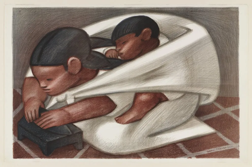 Untitled, by Jean Charlot, ink, 1941