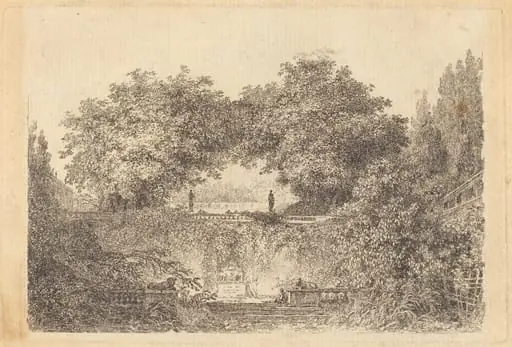 Le Petit Parc, by Jean-Claude-Richard, Abbé de Saint-Non