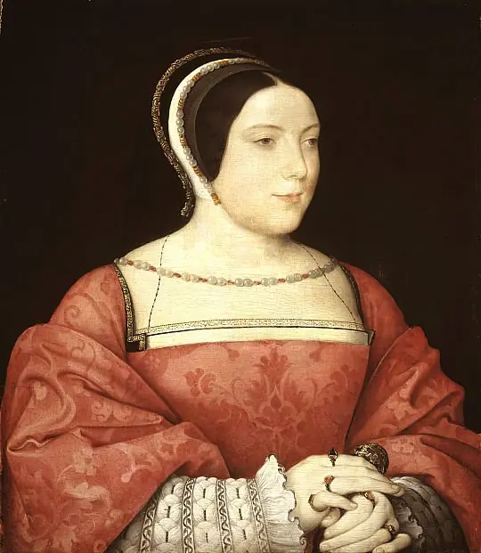 Madame de Canaples (Marie d'Assigny, 1502 - 58), by Jean Clouet