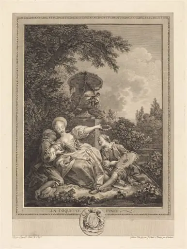 La coquette fixee, by Jean Dambrun