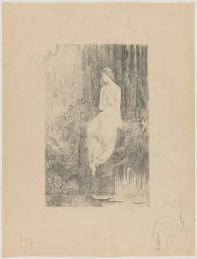 Mélancolie (Melancholy), by Jean Danguy