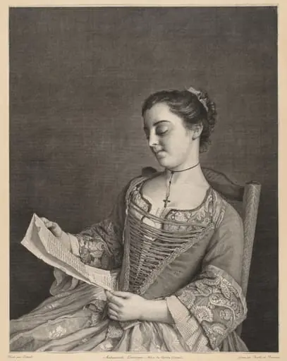 Mademoiselle Lavergne, by Jean Daulle