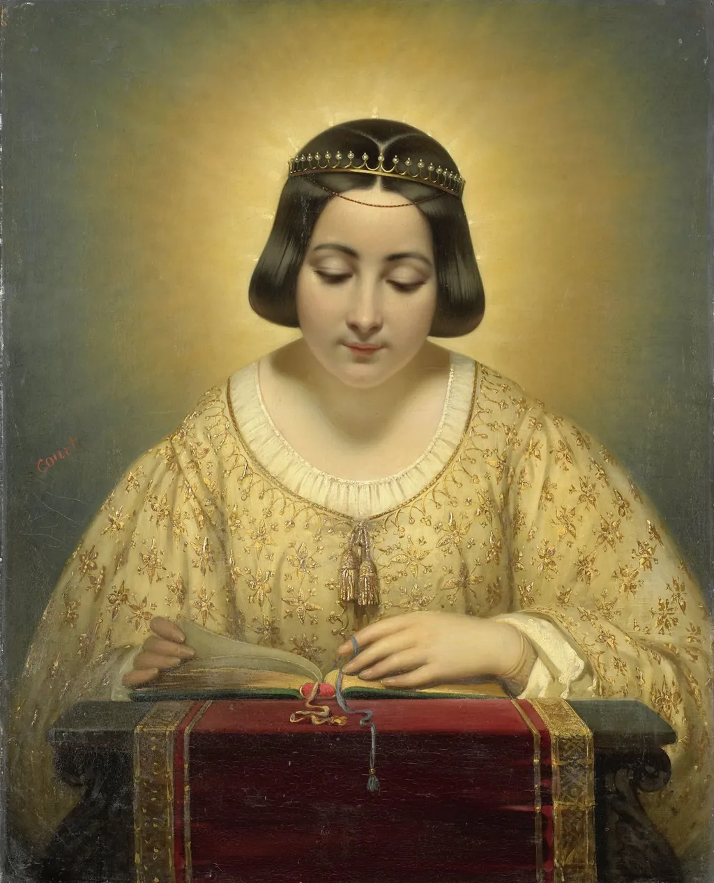 De heilige Clara, by Jean de Court, unspecified, 1838