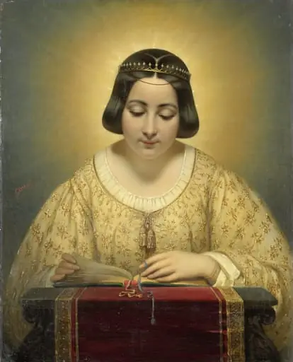 De heilige Clara, by Jean de Court