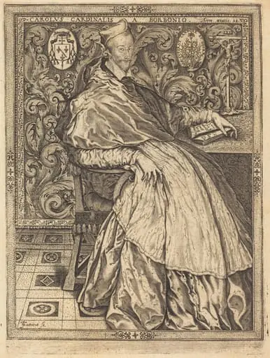 Cardinal Charles de Bourbon, by Jean de Gourmont I