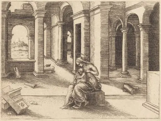 The Virgin and Child, by Jean de Gourmont I