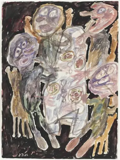 Untitled, by Jean Dubuffet
