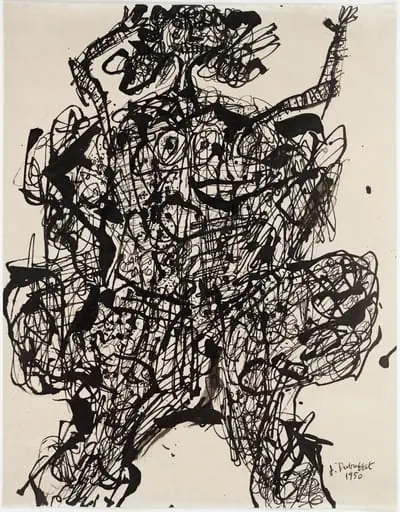 Untitled, by Jean Dubuffet
