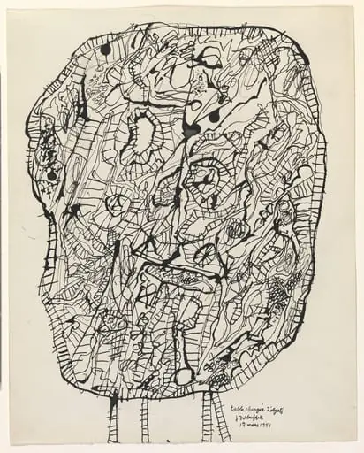 Untitled, by Jean Dubuffet