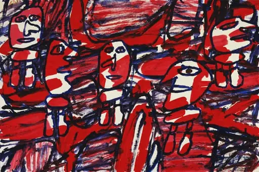 Untitled, by Jean Dubuffet